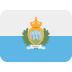 flaga: San Marino — emotka w stylu X (Twitter), Twemoji