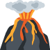 wulkan — emotka w stylu X (Twitter), Twemoji