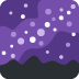 Droga Mleczna — emotka w stylu X (Twitter), Twemoji