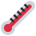termometr — emotka w stylu X (Twitter), Twemoji