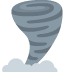 tornado — emotka w stylu X (Twitter), Twemoji