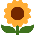 słonecznik — emotka w stylu X (Twitter), Twemoji