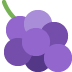 winogrona — emotka w stylu X (Twitter), Twemoji