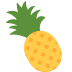 ananas — emotka w stylu X (Twitter), Twemoji