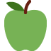 zielone jabłko — emotka w stylu X (Twitter), Twemoji