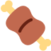 mięso z kością — emotka w stylu X (Twitter), Twemoji