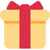 zapakowany prezent — emotka w stylu X (Twitter), Twemoji
