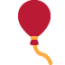 balon — emotka w stylu X (Twitter), Twemoji