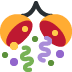 kula z konfetti — emotka w stylu X (Twitter), Twemoji