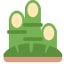 japońska dekoracja kadomatsu — emotka w stylu X (Twitter), Twemoji