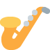 saksofon — emotka w stylu X (Twitter), Twemoji