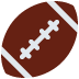 futbol amerykański — emotka w stylu X (Twitter), Twemoji