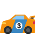 samochód wyścigowy — emotka w stylu X (Twitter), Twemoji
