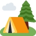 kemping — emotka w stylu X (Twitter), Twemoji