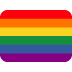 tęczowa flaga — emotka w stylu X (Twitter), Twemoji