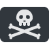 piracka flaga — emotka w stylu X (Twitter), Twemoji