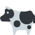 krowa — emotka w stylu X (Twitter), Twemoji