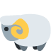 biały baran — emotka w stylu X (Twitter), Twemoji