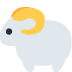 owca — emotka w stylu X (Twitter), Twemoji