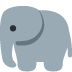 słoń — emotka w stylu X (Twitter), Twemoji