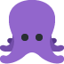 ośmiornica — emotka w stylu X (Twitter), Twemoji