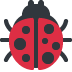 biedronka — emotka w stylu X (Twitter), Twemoji