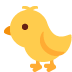 kurczątko — emotka w stylu X (Twitter), Twemoji