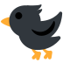 czarny ptak — emotka w stylu X (Twitter), Twemoji