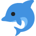 delfin — emotka w stylu X (Twitter), Twemoji