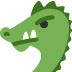 głowa smoka — emotka w stylu X (Twitter), Twemoji