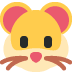 głowa chomika — emotka w stylu X (Twitter), Twemoji