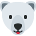 niedźwiedź polarny — emotka w stylu X (Twitter), Twemoji