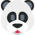głowa pandy — emotka w stylu X (Twitter), Twemoji