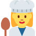 kucharka — emotka w stylu X (Twitter), Twemoji