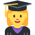 studentka — emotka w stylu X (Twitter), Twemoji