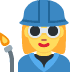 pracownica fabryki — emotka w stylu X (Twitter), Twemoji
