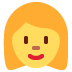 kobieta — emotka w stylu X (Twitter), Twemoji