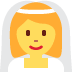 kobieta w welonie — emotka w stylu X (Twitter), Twemoji