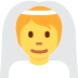 osoba w welonie — emotka w stylu X (Twitter), Twemoji