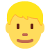 blondyn — emotka w stylu X (Twitter), Twemoji