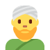 mężczyzna w turbanie — emotka w stylu X (Twitter), Twemoji
