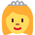 księżniczka — emotka w stylu X (Twitter), Twemoji