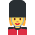 kobieta gwardzista — emotka w stylu X (Twitter), Twemoji