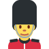 mężczyzna gwardzista — emotka w stylu X (Twitter), Twemoji