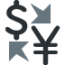 wymiana walut — emotka w stylu X (Twitter), Twemoji