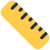 linijka — emotka w stylu X (Twitter), Twemoji