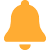 dzwonek — emotka w stylu X (Twitter), Twemoji