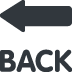 strzałka z napisem BACK — emotka w stylu X (Twitter), Twemoji