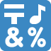 symbole — emotka w stylu X (Twitter), Twemoji