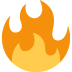 ogień — emotka w stylu X (Twitter), Twemoji